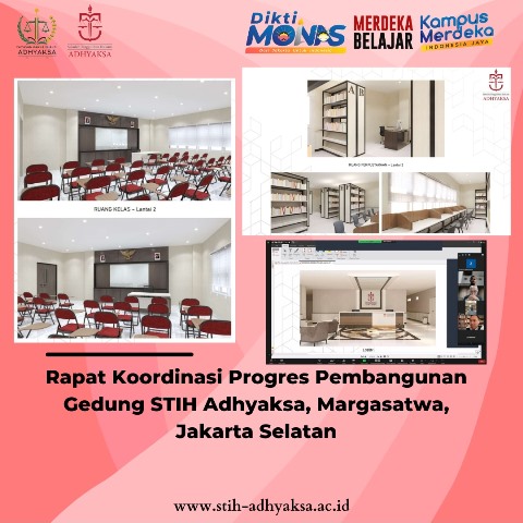 rapat koordinasi pembangunan STIH