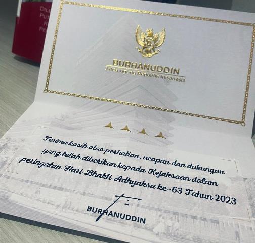 kartu ucapan terimakasih dari JA