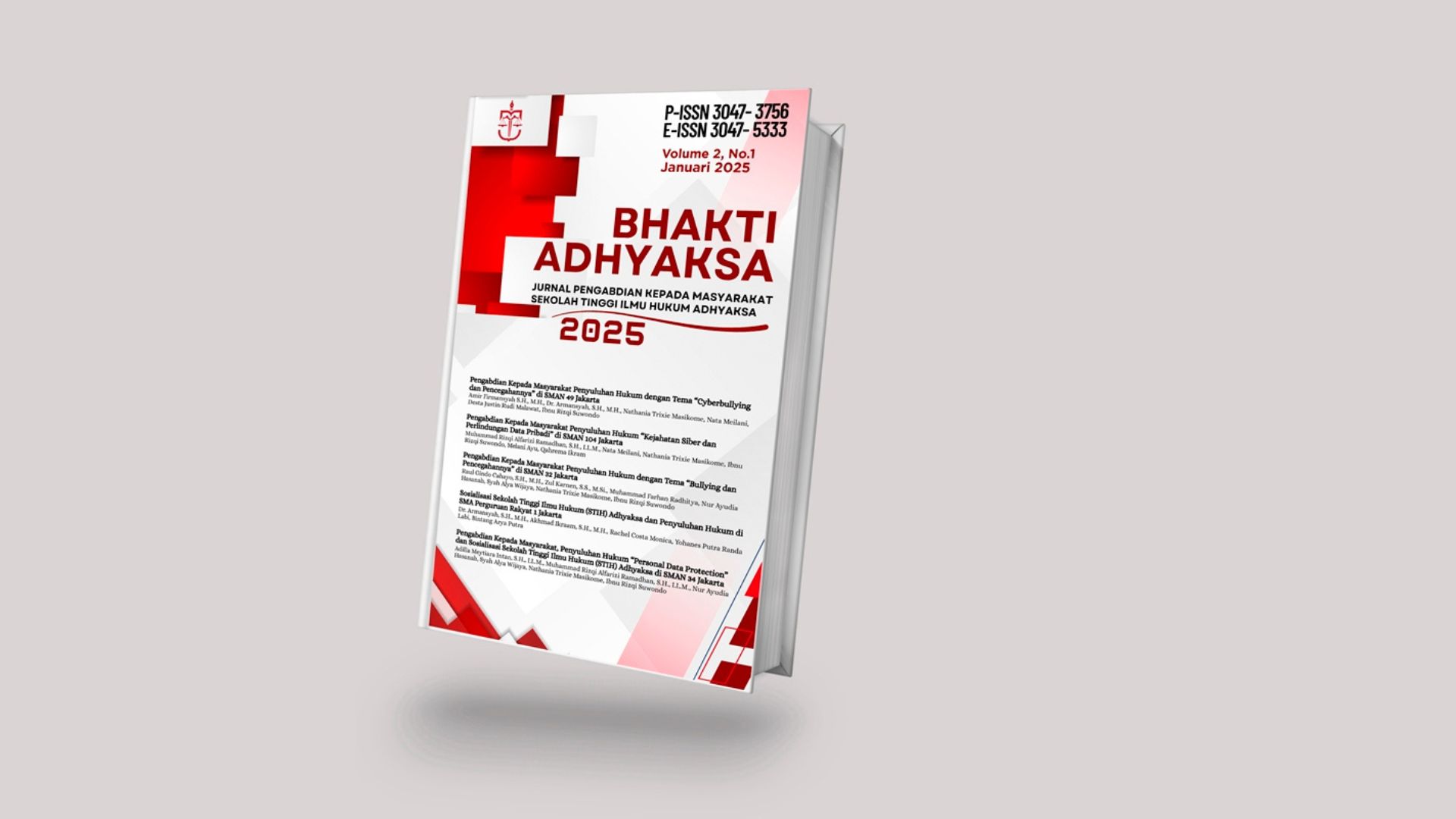 Jurnal "Bhakti Adhyaksa"