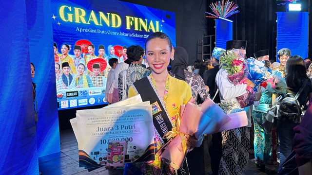 Shania Rivane Meraih Juara III Duta GenRe Jakarta Selatan 2025
